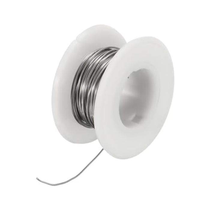 Alambre de Resistencia Calefactora Nichrome 80 Cr20Ni80 22 Gauge 13 Pies de Alta Temperatura para Componentes Electrónicos