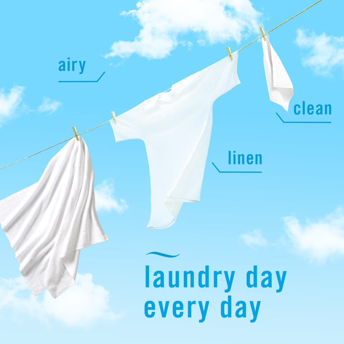 Ambientador para baño Febreze, combate los malos olores, aroma a lino y cielo, paquete de 2 unidades