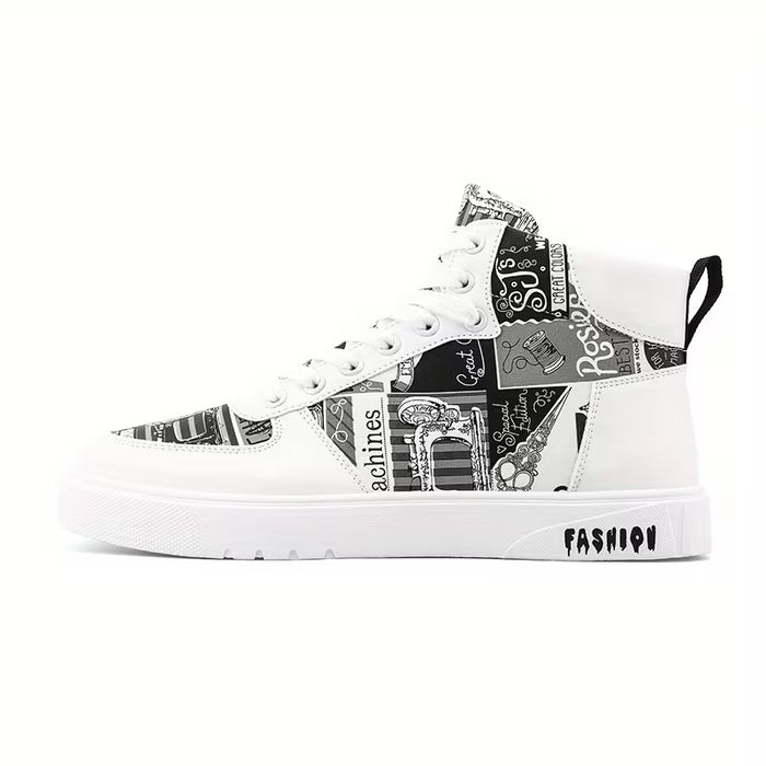 Zapatillas De Moda De Alta Calidad Para Hombre Con Cordones