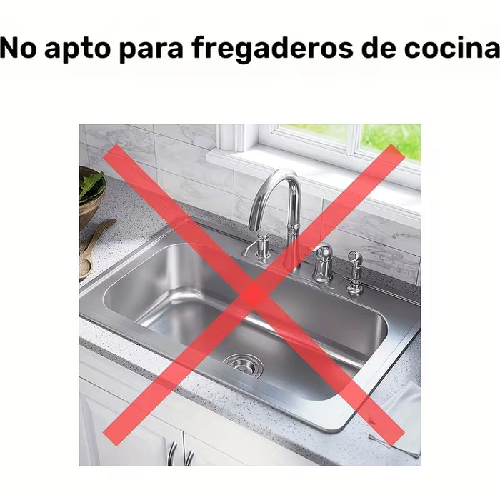 6 filtros de malla para fregadero y baño