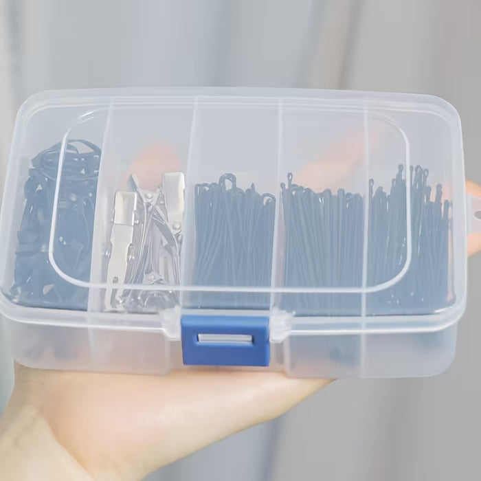 Caja de Almacenamiento de Cinco Compartimentos
