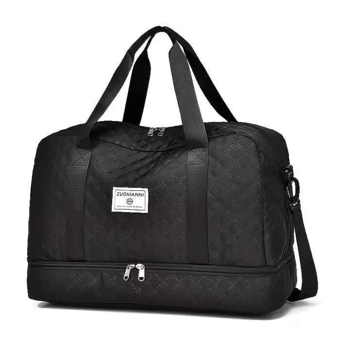 Bolso de Equipaje Extra Grande de Lujo - Elegante y Duradero, con Compartimentos