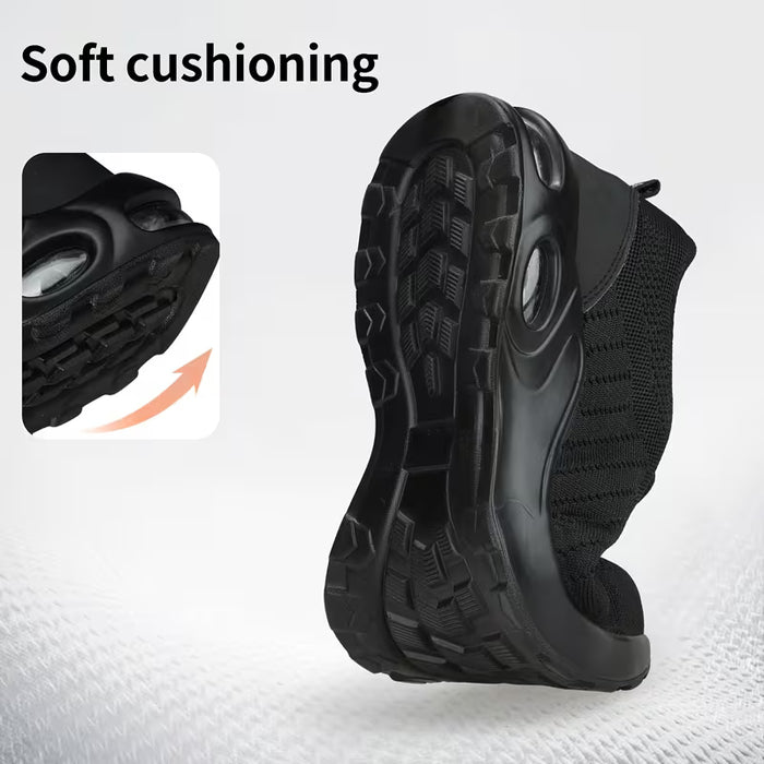 GUYISA Zapatos de Protección para Mujer con Suela de PU Resistente a Perforaciones