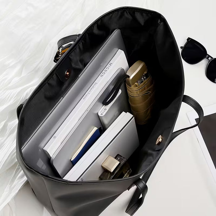 Bolso Tote de Mujer de Gran Capacidad con Diseño de Asa