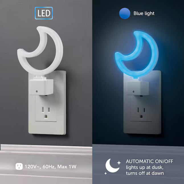 Globe Electric Luz nocturna LED con encendido/apagado automático