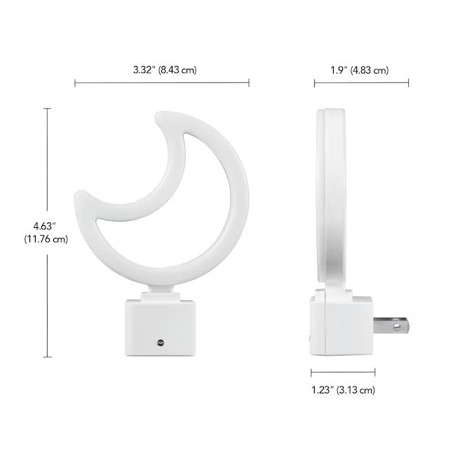 Globe Electric Luz nocturna LED con encendido/apagado automático