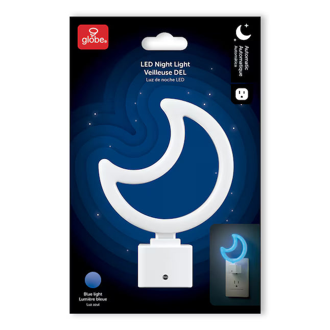 Globe Electric Luz nocturna LED con encendido/apagado automático