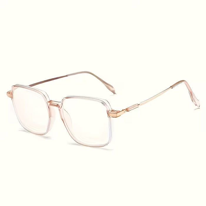 SHEIN Gafas de moda cuadradas clásicas, aptas para hombres y mujeres