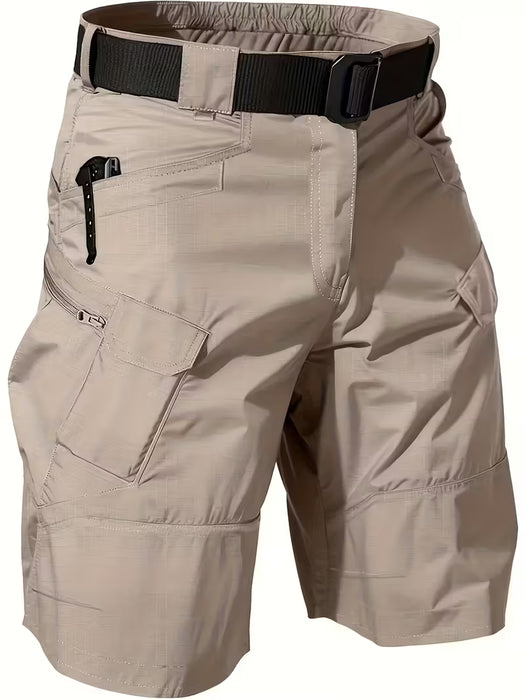 Pantalones cortos tácticos para hombre, múltiples bolsillos, para actividades al aire libre
