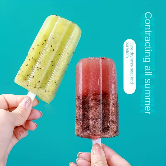 1 molde reutilizable 4 en 1 para paletas de helado