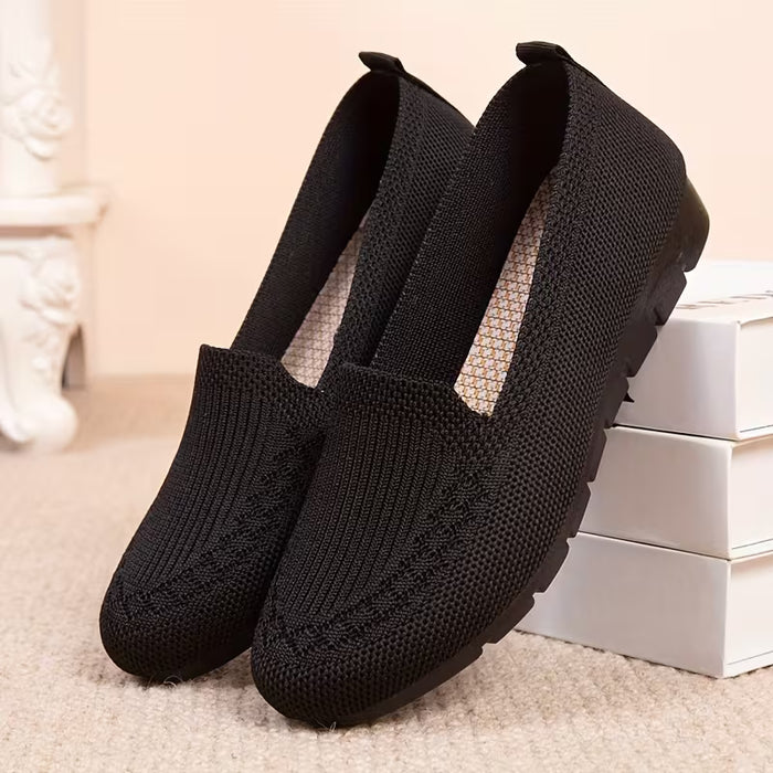 Zapatos planos de verano ligeros y transpirables para mujer