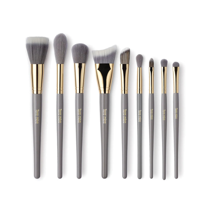 Terre Mere Cosmetics Set de 9 brochas profesionales de maquillaje