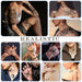 77 hojas de tatuajes temporales para hombres y mujeres, tatuajes falsos de medio brazo - Quierox - Tienda Online