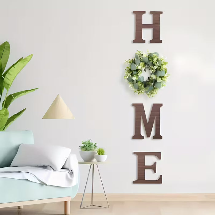 1 Juego de Letrero Rústico de Madera para el Hogar - Decoración de Pared