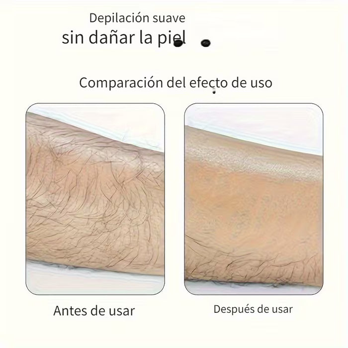 Depilador manual reutilizable para piernas
