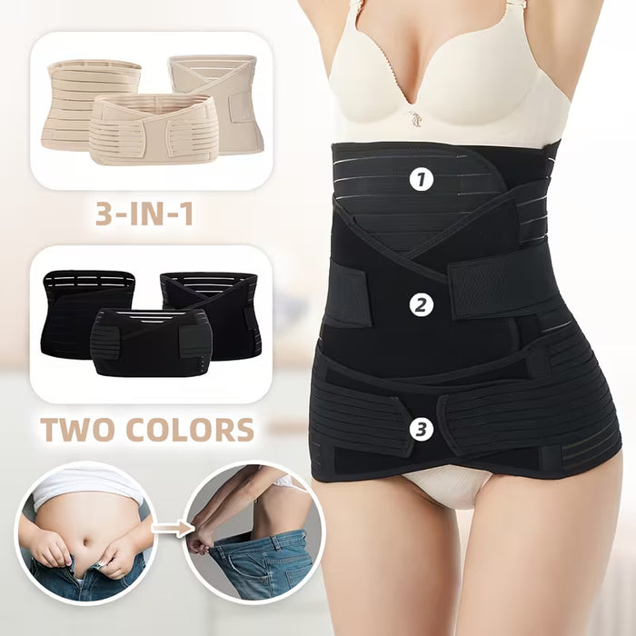 Conjunto de Tres Piezas para Abrazadera Postparto Maternidad