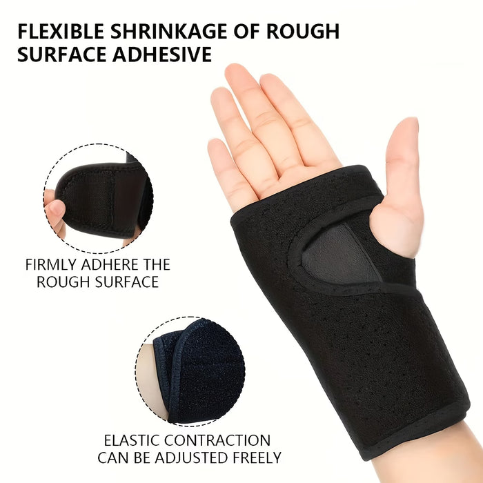 1pc Pulsera Deportiva de Acero para Adultos - Equipo Protector Desmontable y Transpirable