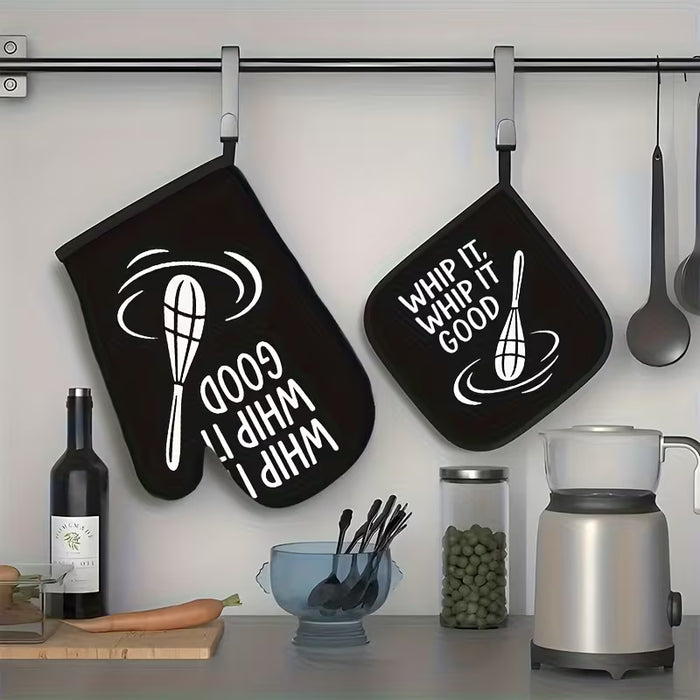 Funda para ollas y manoplas para horno resistentes al calor