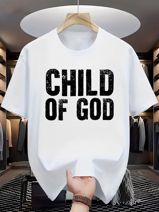 Camiseta de hombre de moda casual con estampado, cómoda y suave