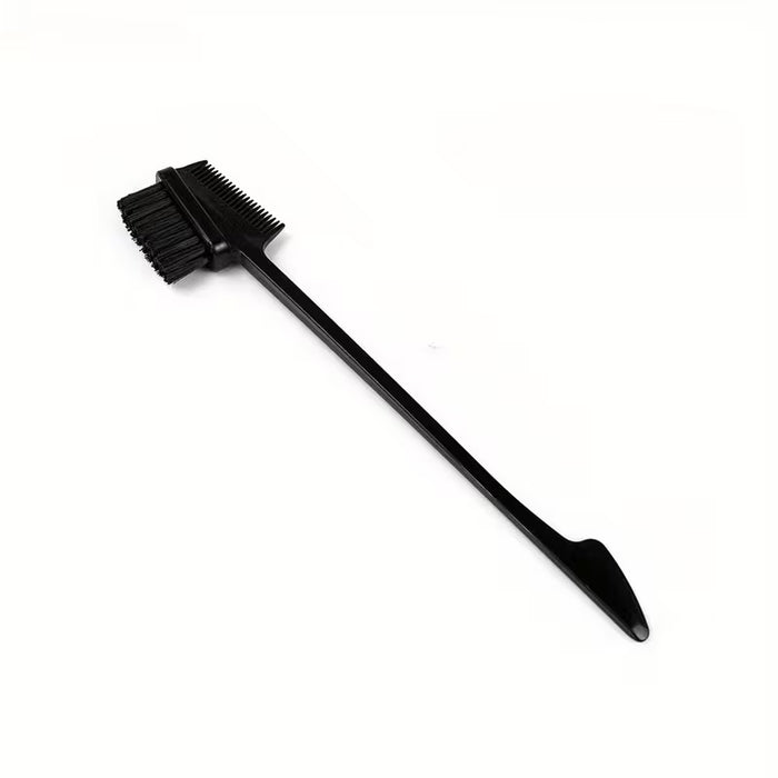 Mini Cepillo para el Cabello para Peinar con Control de Borde de Doble Cara