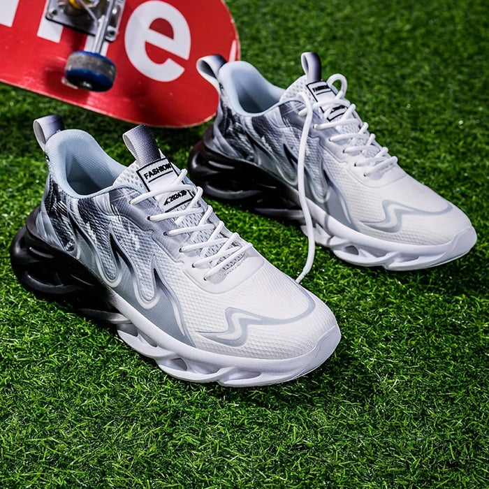 Zapatillas deportivas de moda de malla transpirable para hombre y mujer