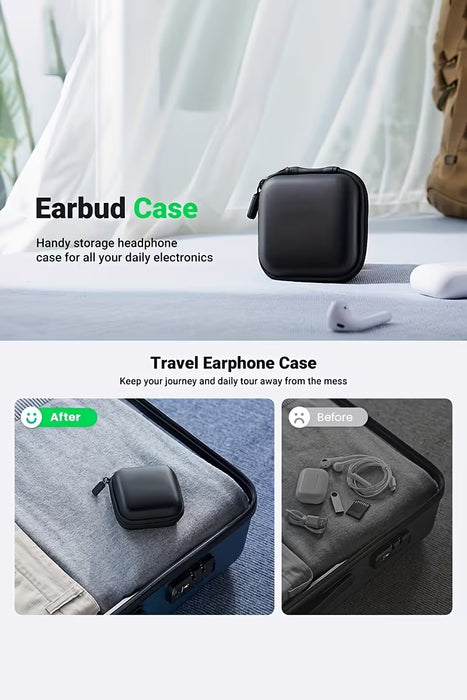Estuche portátil para accesorios electrónicos de material EVA - Caja de almacenamiento