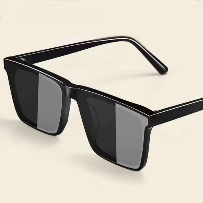Gafas de moda para hombre para fiesta y ocio, estilo influencer con montura cuadrada
