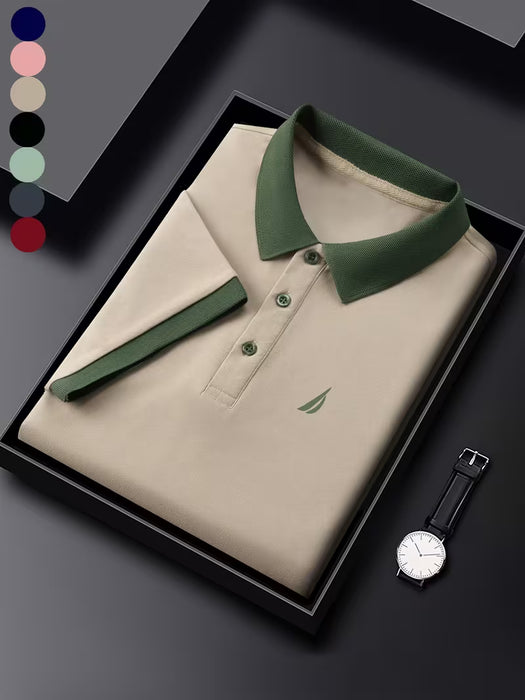 Polo para hombre, cómodo y elegante, perfecto para uso casual de verano, con diseños estampados
