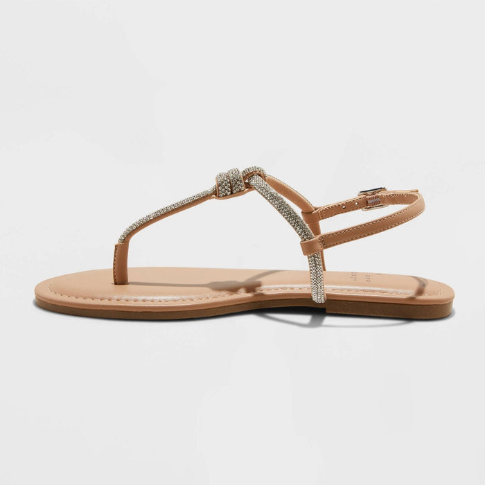 A New Day Sandalias Aleena de punta abierta con correa ajustable