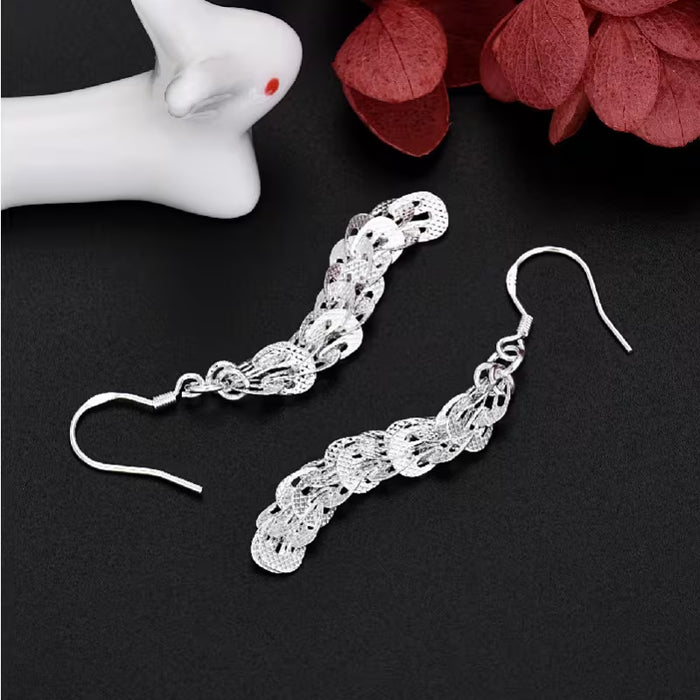 1 Par de Aretes de Moda para Mujer, Decoración Bohemia Elegante