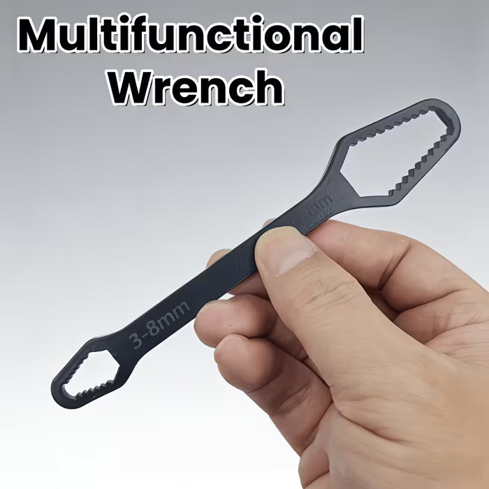 1pcs llave con capacidad de 3-17 mm, herramienta manual portátil para uso automotriz