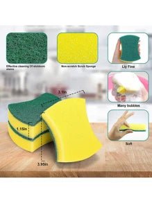 8 esponjas de limpieza de cocina - Quierox - Tienda Online
