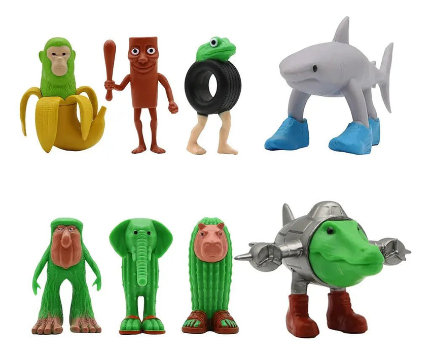 8 Figuras Brainrot Tralalero Tralala Tun Tun Sahur Y Mas - Quierox - Tienda Online