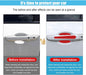 8 protectores contra arañazos para manijas de puerta de automóvil de fibra de carbono - Quierox - Tienda Online