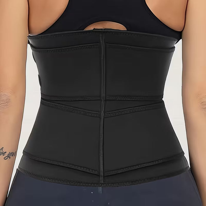 Cinturón adelgazante, estilo de cremallera ajustable, cinturón abdominal