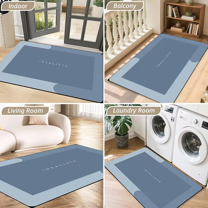 1 Alfombra de suelo de barro de diatomeas suave y absorbente 40*60cm