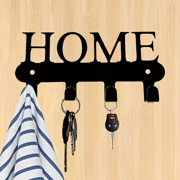 1 pieza, gancho decorativo de metal para pared
