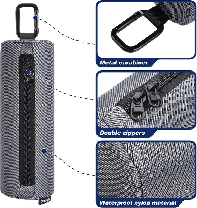 Soporte para pelotas de pickleball, bolsa de almacenamiento portátil con gancho