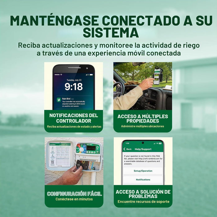 Módulo WiFi inteligente Rain Bird LNK2 de segunda generación - Controlador de riego