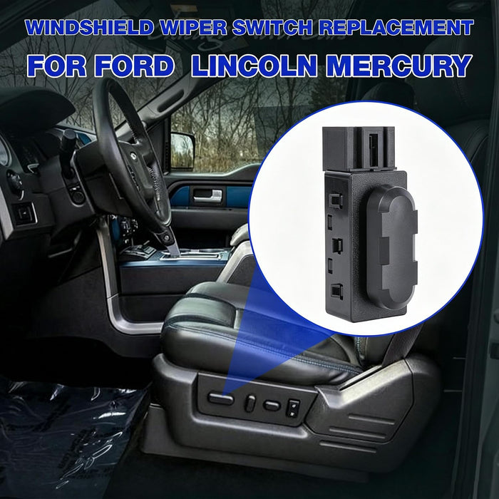 Interruptor de asiento eléctrico de 6 vías de repuesto para Ford F250 F350