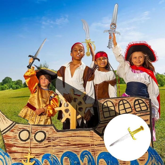 Shein 1 pieza de daga de pirata, accesorio para disfraz de hallowen