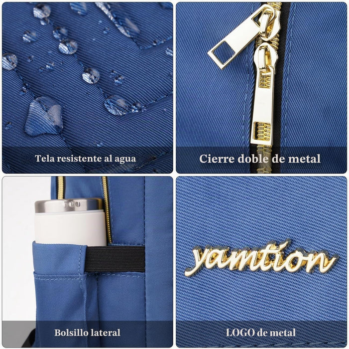 YAMTION Mochila para laptop de 15.6 pulgadas