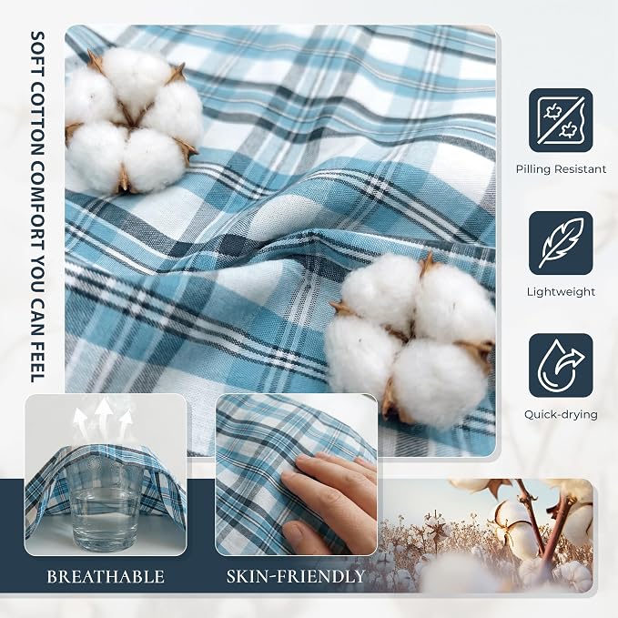 Vulcanodon Conjunto de pijama de algodón para hombre, manga corta