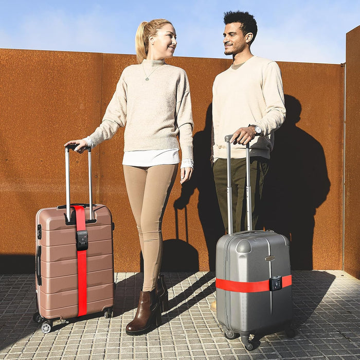 Correas de viaje Inspira para maletas con cierre TSA