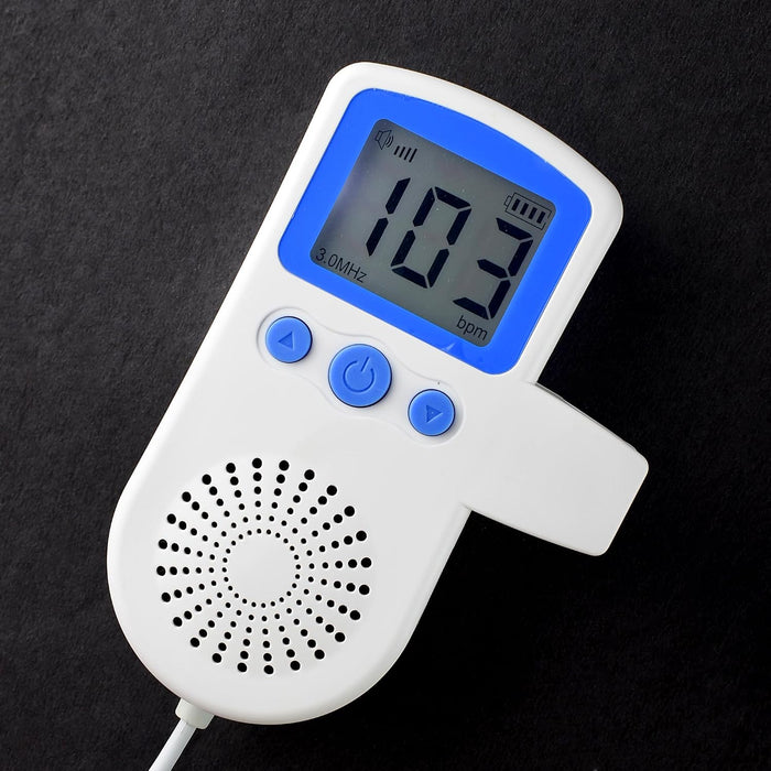 Doppler fetal portátil de mano para la detección y monitorización de la frecuencia cardíaca