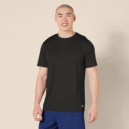 Amazon Essentials 2 Camisetas de entrenamiento Performance Tech para hombre