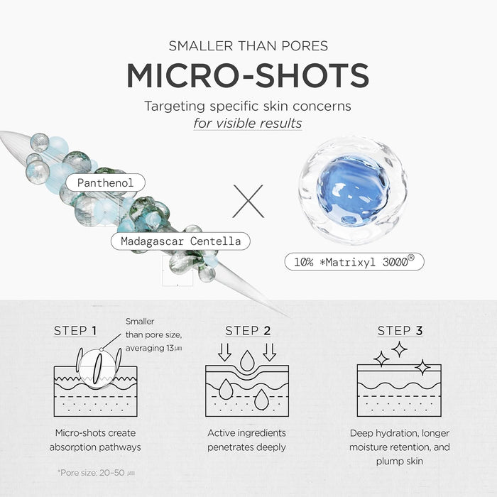 SKIN1004 Matrixyl 10% Boosting Shot Ampolla, Suero de Ácido Hialurónico y Espícula