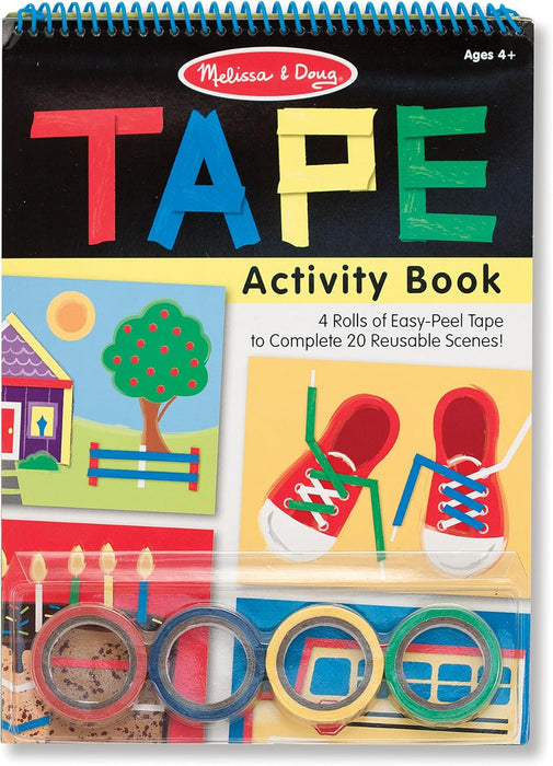 Libro de actividades de Melissa & Doug (idioma inglés), Cinta libro de actividades, Multi Color