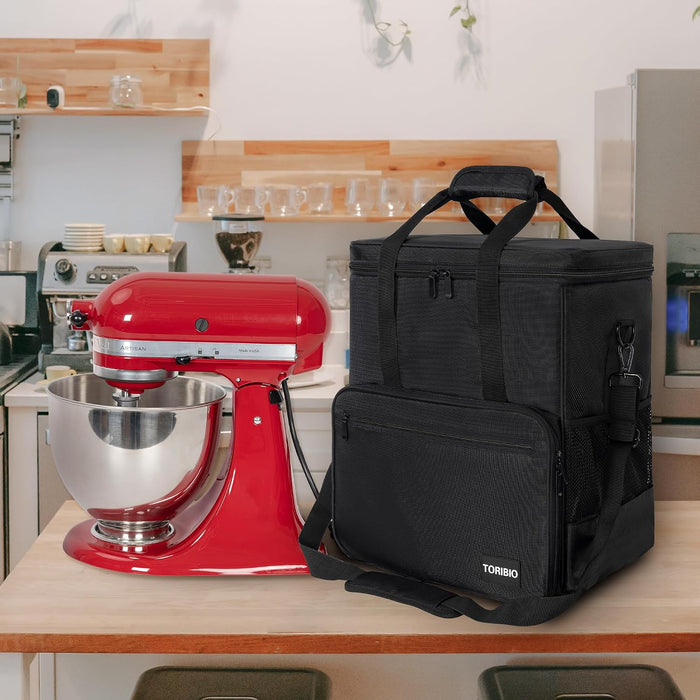 TORIBIO - Bolsa para batidora de pie compatible con mezcladores KitchenAid de 6/7/8 cuartos de galón