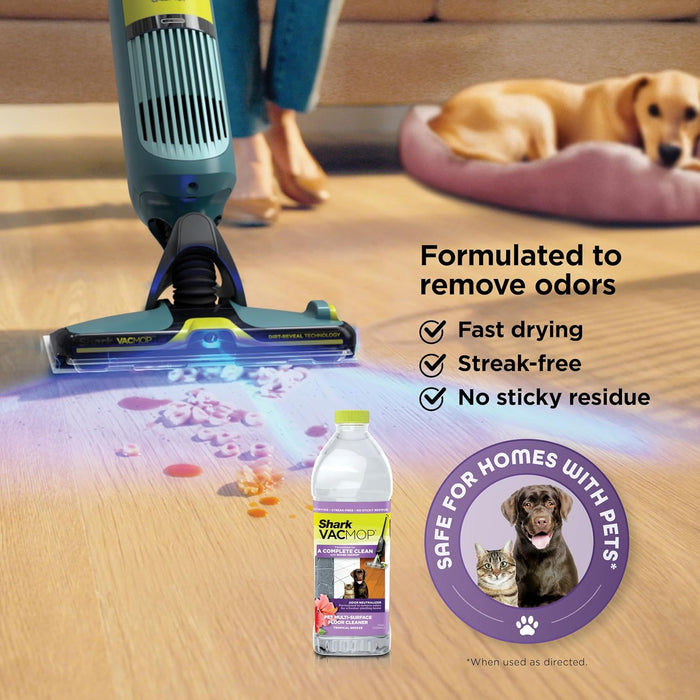 Shark VACMOP Reveal - Nuevo limpiador inalámbrico para suelos duros, aspiradora y trapeador en aerosol